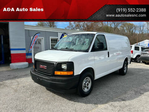 2017 GMC Savana for sale at A&A Auto Sales in Fuquay Varina NC
