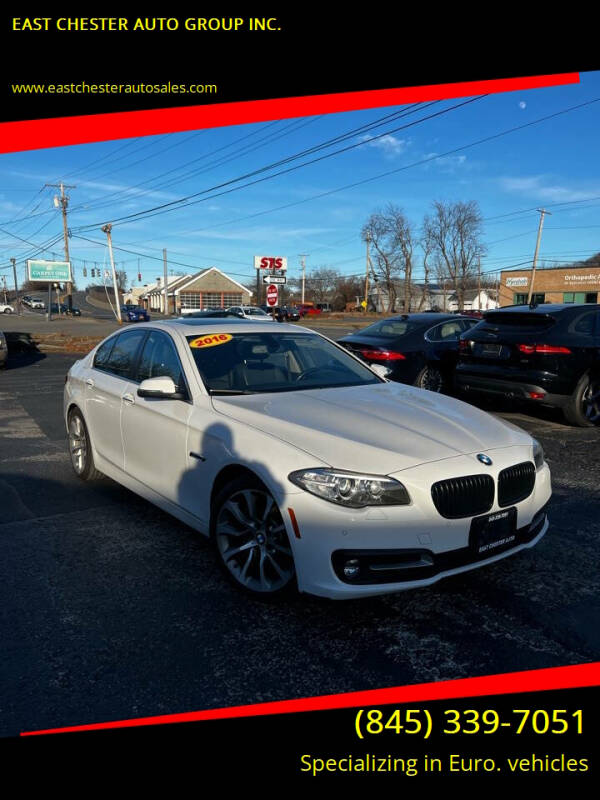 2016 BMW 5 Series for sale at EAST CHESTER AUTO GROUP INC. in Kingston NY