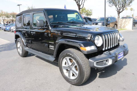 2020 Jeep Wrangler Unlimited for sale at DIAMOND VALLEY HONDA in Hemet CA