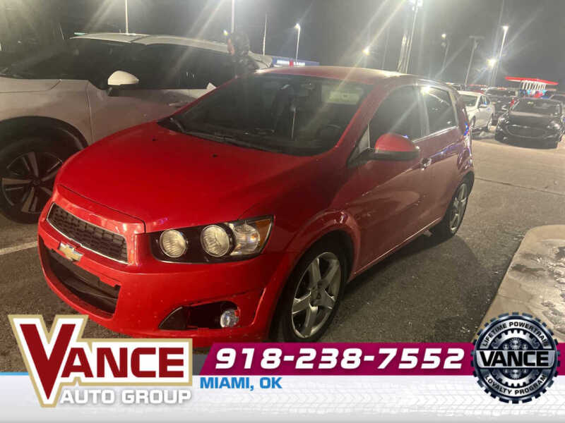 2015 Chevrolet Sonic for sale at Vance Fleet Services in Guthrie OK