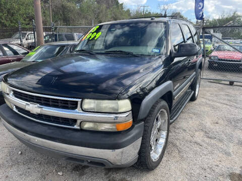 2003 Chevrolet Tahoe for sale at SCOTT HARRISON MOTOR CO in Houston TX
