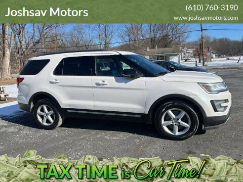 2016 Ford Explorer for sale at Joshsav Motors in Walnutport PA