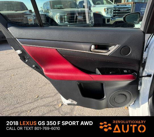 2018 Lexus GS 350 F SPORT