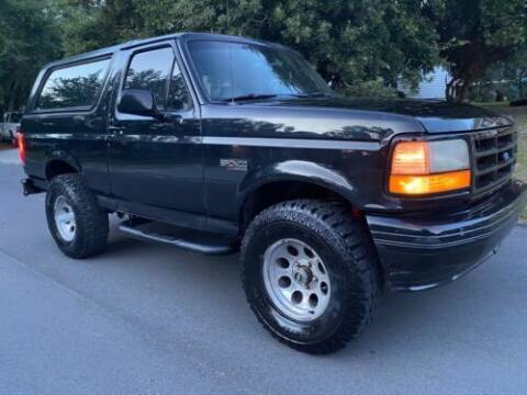 1993 Ford Bronco for sale at Classic Car Deals in Cadillac MI