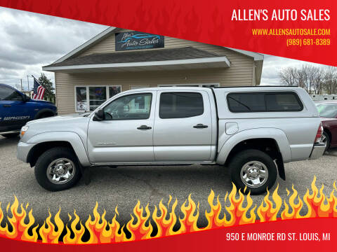 2013 Toyota Tacoma for sale at Allen's Auto Sales in Saint Louis MI