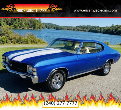 1971 Chevrolet Chevelle for sale at Eric's Muscle Cars in Clarksburg MD