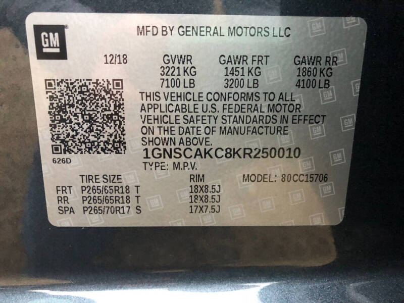 2019 Chevrolet Tahoe LS