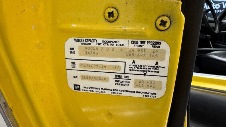 1981 Chevrolet Camaro