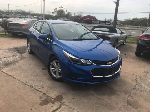 2018 Chevrolet Cruze for sale at Simmons Auto Sales in Denison TX