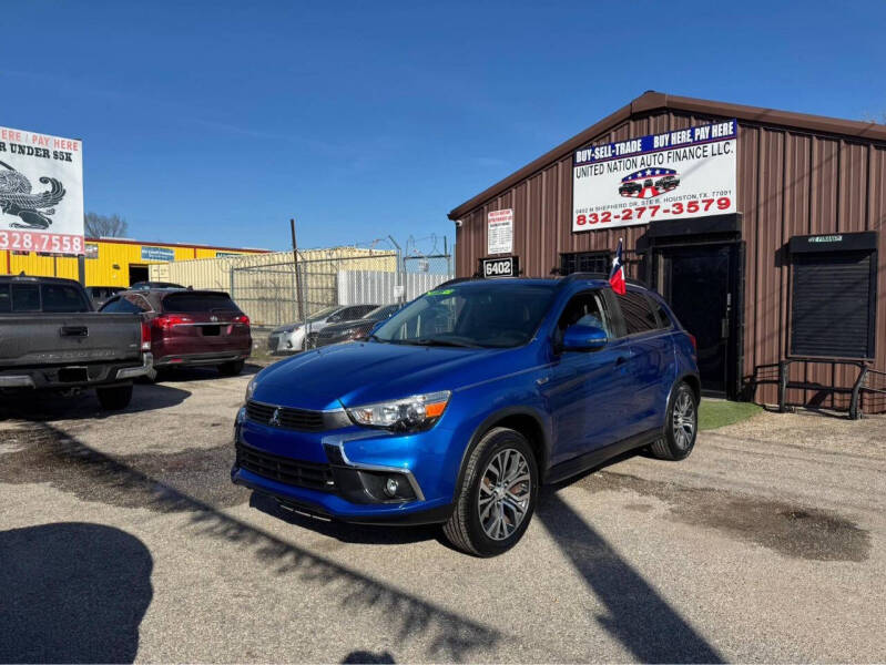 2016 Mitsubishi Outlander Sport for sale at KLB AUTO SALE in Houston TX