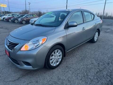 2014 Nissan Versa for sale at FUSION AUTO SALES in Spencerport NY