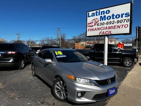 2014 Honda Accord for sale at Latino Motors in Aurora IL