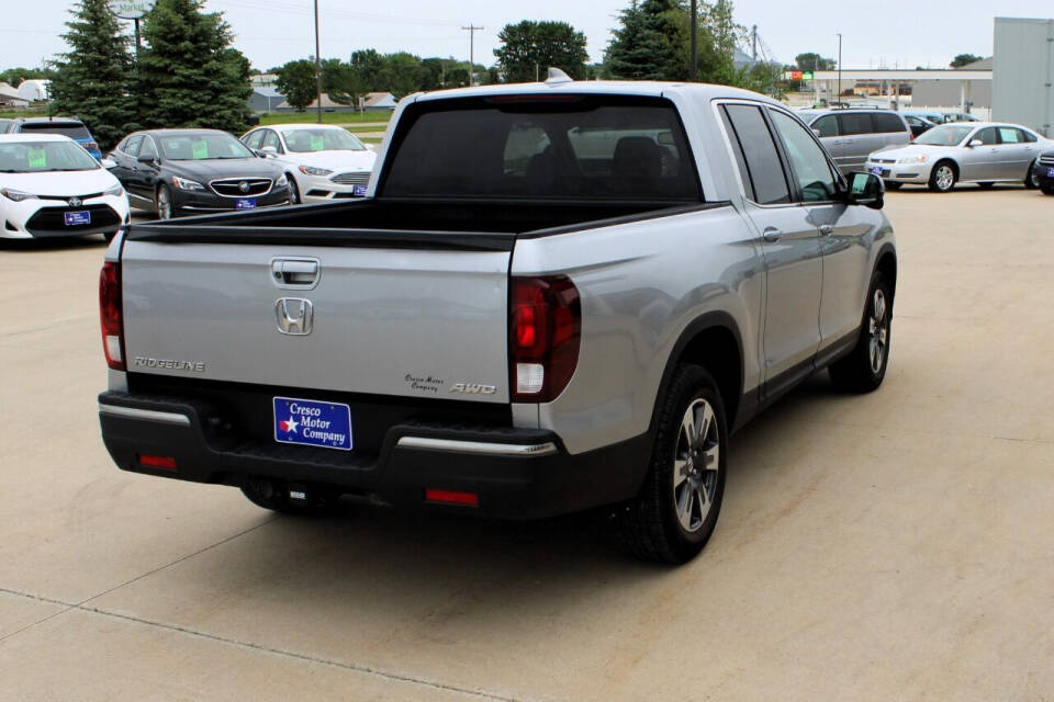 2018 Honda Ridgeline for sale at Cresco Motor Company in Cresco, IA