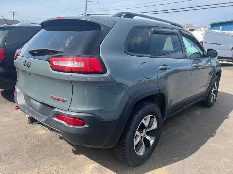 2015 Jeep Cherokee for sale at RS Motors in Falconer NY