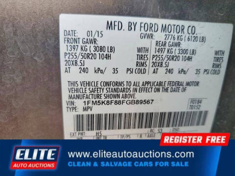 2015 Ford Explorer Limited