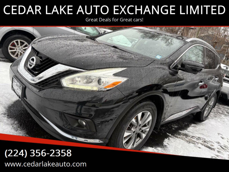 2017 Nissan Murano for sale at CEDAR LAKE AUTO EXCHANGE LIMITED in Round Lake Beach IL