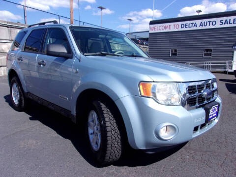 2008 Ford Escape Hybrid for sale at Delta Auto Sales in Milwaukie OR