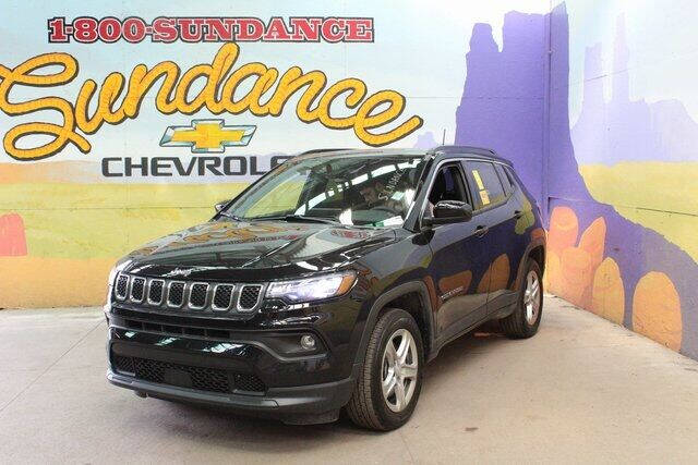 Used 2023 Jeep Compass Latitude with VIN 3C4NJDBN6PT544647 for sale in Grand Ledge, MI