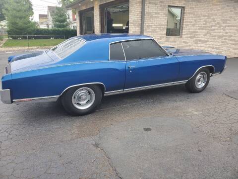 1972 Chevrolet Monte Carlo for sale at MADDEN MOTORS INC in Peru IN