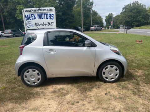 2012 Scion iQ for sale at MEEK MOTORS in Powhatan VA