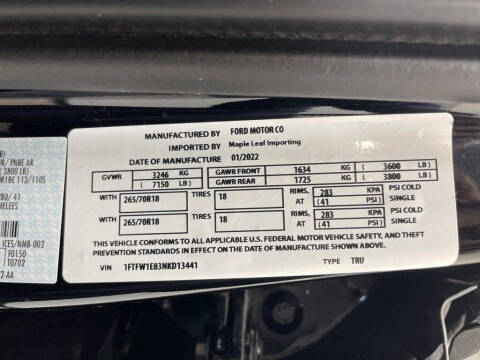 2022 Ford F-150