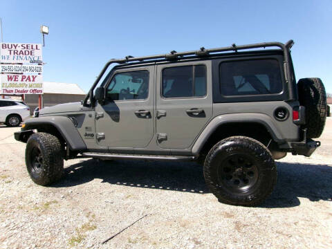 2023 Jeep Wrangler for sale at L & L Sales in Mexia TX