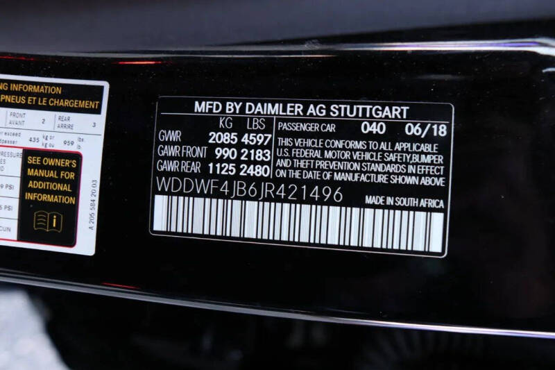 2018 Mercedes-Benz C-Class C 300