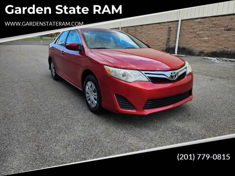 2012 Toyota Camry for sale at Garden State RAM in Hasbrouck Heights NJ