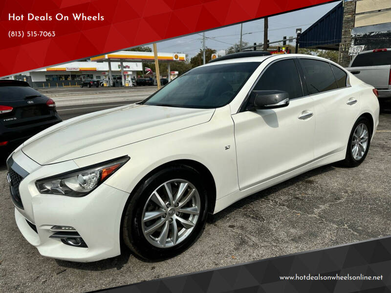 2015 Infiniti Q50 for sale at Hot Deals On Wheels in Tampa FL