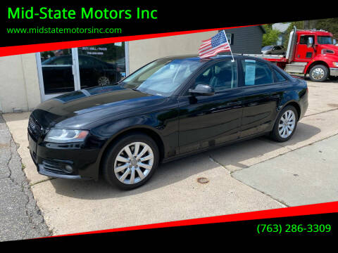 2012 Audi A4 for sale at Mid-State Motors Inc in Rockford MN