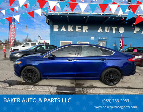 2016 Ford Fusion for sale at BAKER AUTO & PARTS LLC in Saginaw MI