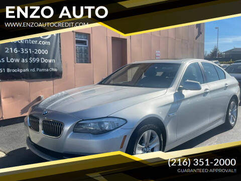 2013 BMW 5 Series for sale at ENZO AUTO in Parma OH