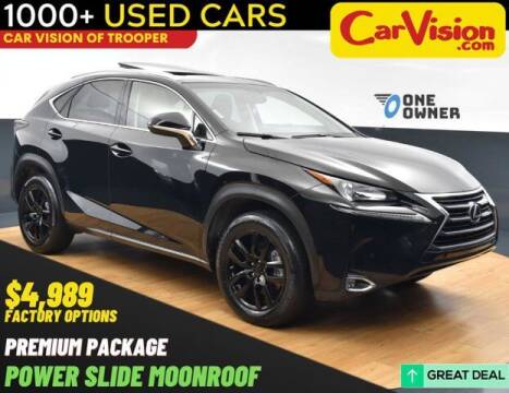 2016 Lexus NX 200t for sale at Car Vision of Trooper in Norristown PA