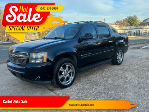 2007 Chevrolet Avalanche for sale at Carlot Auto Sale in Fredericksburg VA