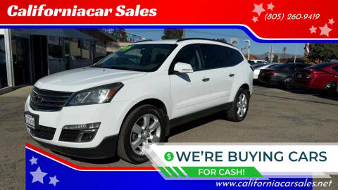 2016 Chevrolet Traverse for sale at Californiacar Sales in Santa Maria CA