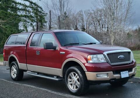 2005 Ford F-150 for sale at CLEAR CHOICE AUTOMOTIVE in Milwaukie OR