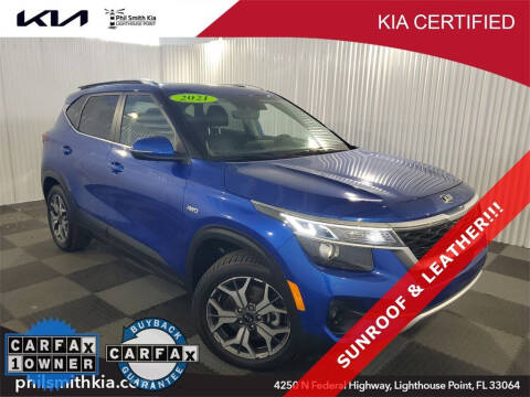 2021 Kia Seltos for sale at PHIL SMITH AUTOMOTIVE GROUP - Phil Smith Kia in Lighthouse Point FL