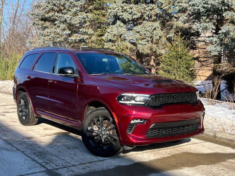 2021 Dodge Durango for sale at LUXURY AUTO DEALS LLC in Northville MI