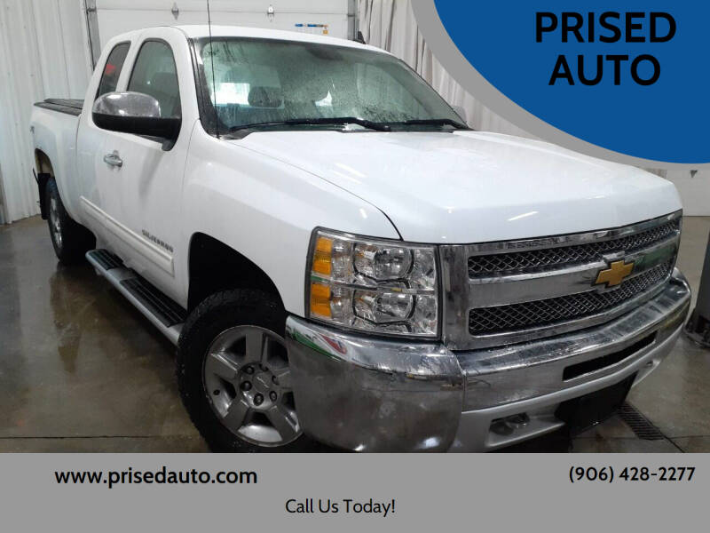 2013 Chevrolet Silverado 1500 for sale at PRISED AUTO in Gladstone MI