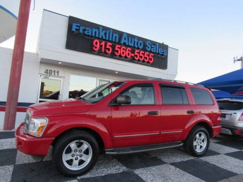 2006 Dodge Durango for sale at Franklin Auto Sales in El Paso TX