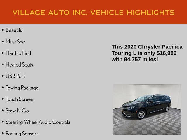 2020 Chrysler Pacifica Touring L