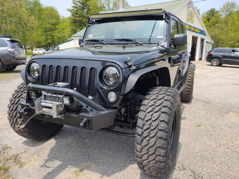 2015 Jeep Wrangler Unlimited for sale at taz automotive inc DBA: Granite State Motor Sales in Pittsfield NH