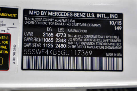 2016 Mercedes-Benz C-Class