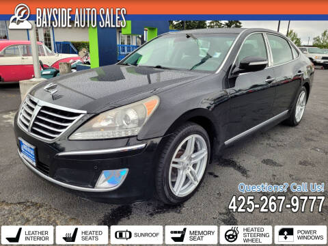2011 Hyundai Equus for sale at BAYSIDE AUTO SALES in Everett WA