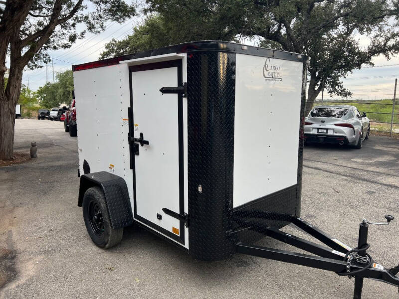 2024 Cargo Craft 5X8 DOUBLE DOOR for sale at Trophy Trailers in New Braunfels TX