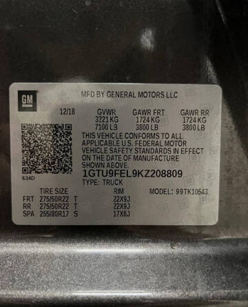 2019 GMC Sierra 1500