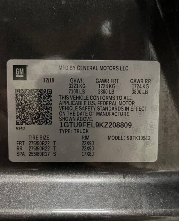 2019 GMC Sierra 1500