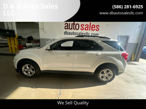 2015 Chevrolet Equinox for sale at D & B Auto Sales LLC in Harrison Township MI