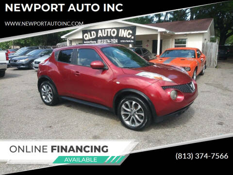 2012 Nissan JUKE for sale at NEWPORT AUTO INC in Tampa FL