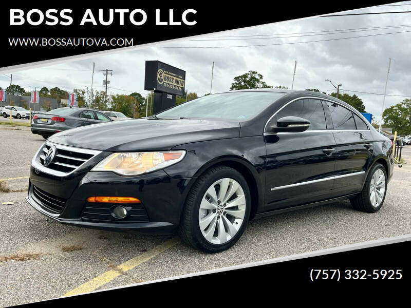 2010 Volkswagen CC for sale at BOSS AUTO LLC in Norfolk VA